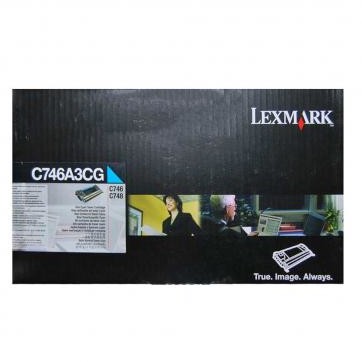 Lexmark cartus toner lexmark c746a3cg cyan