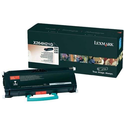 Lexmark lexmark x264h31g black toner