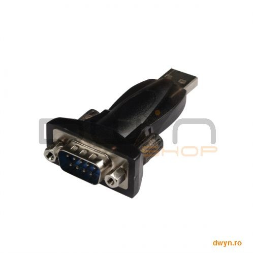 Logilink cablu convertor usb2.0 la serial (rs232 9pin), logilink 'au0002e'