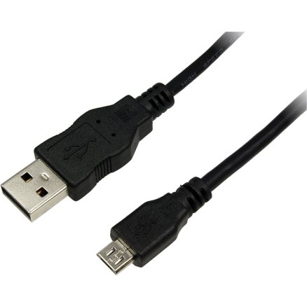 Logilink cablu de date logilink cu0060, usb - micro usb, 5m, negru