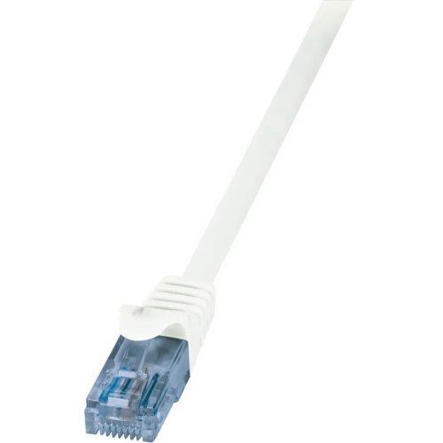 Logilink cablu u/utp logilink cp3031u, cat.6a, patchcord (alb)