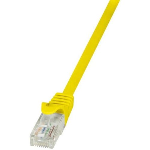 Logilink logilink - cablu patchcord cat6 u/utp econline 1 00m galben cp2037u