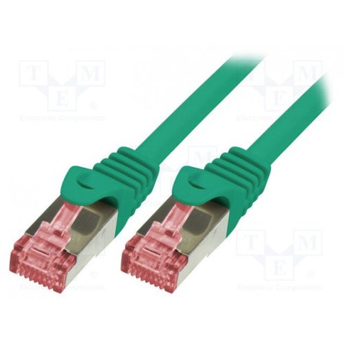 Logilink patchcord cablu cat.6 s/ftp pimf primeline 0,5m, verde