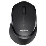 Logitech logitech wireless mouse b330 silent plus – emea – black