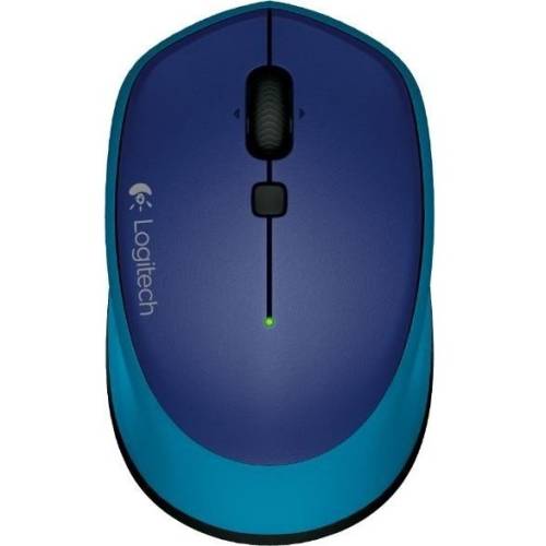 Logitech mouse logitech m335, wireless, albastru