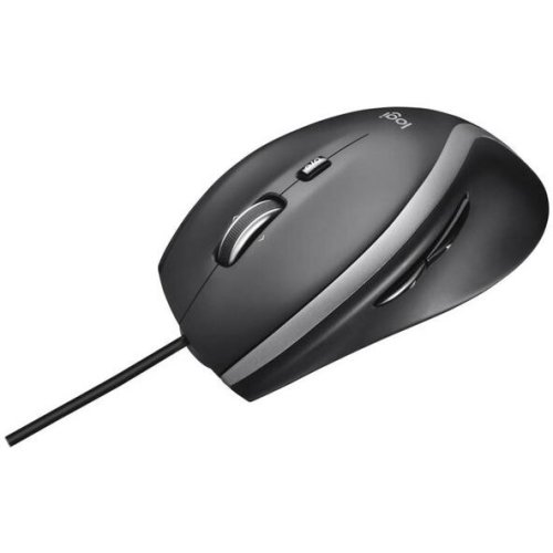 Logitech mouse logitech m500s advanced, usb, 4000 dpi, negru