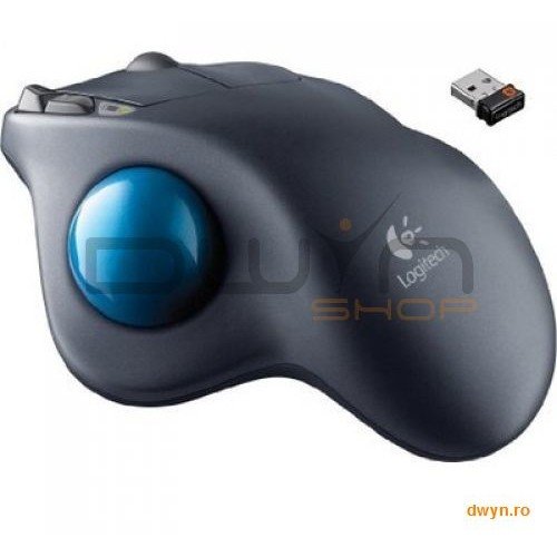 Logitech mouse logitech. 'm570' trackball wireless mouse, black '910-002090'