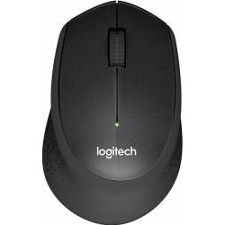 Logitech mouse wireless logitech m330 silent plus, negru