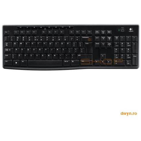 Logitech tastatura logitech 'k270' wireless keyboard, usb, black '920-003738'