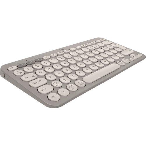Logitech tastatura wireless logitech k380, bluetooth, multi-device, layout us international, crem