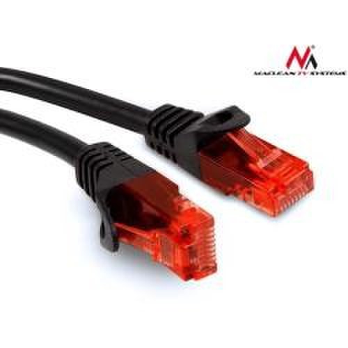 Maclean maclean mctv-738 patchcord utp cat6 cable plug-plug 10m black