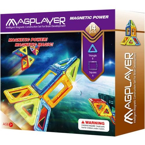 Magplayer joc de constructie magnetic - 14 piese