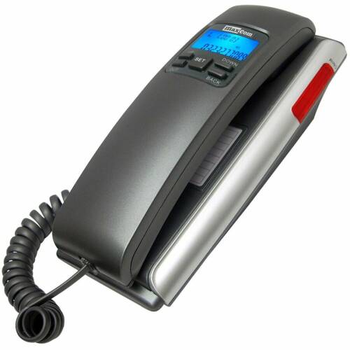 Maxcom telefon cu fir maxcom kxt400, grey
