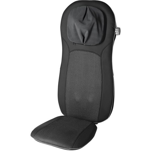 Medisana husa de scaun pentru masaj shiatsu medisana mcn pro 88970, 3 zone de masaj, 3 setari de intensitate, functie de incalzire, telecomanda, negru