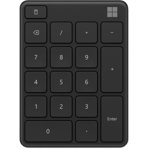 Microsoft keypad numeric microsoft number pad, negru