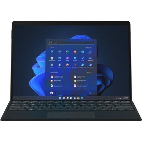 Microsoft tableta microsoft surface pro 8, intel core i5-1145g7, 13 inch pixelsense, 8gb ram, 512gb ssd, 8mp, wi-fi, bluetooth, windows 11 pro, negru