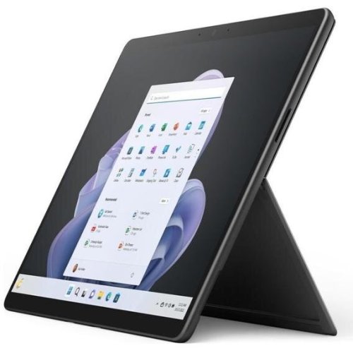 Microsoft tableta microsoft surface pro 9, procesor intel® core™ i5-1235u, multi-touch 13, 16gb ram, 256gb ssd, 10mp, wi-fi, bluetooth, windows 11 home, negru