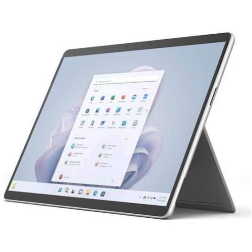 Microsoft tableta microsoft surface pro 9, procesor intel® core™ i5-1235u, multi-touch 13, 8gb ram, 256gb ssd, 10mp, wi-fi, bluetooth, windows 11 home, argintiu