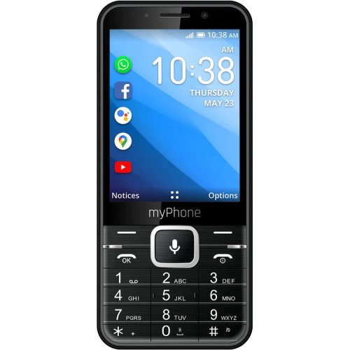 Myphone telefon mobil myphone up smart, dual sim, 3g, black
