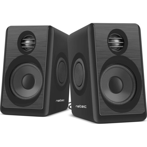 Natec boxe natec lynx computer speakers 2.0 6w rms, black