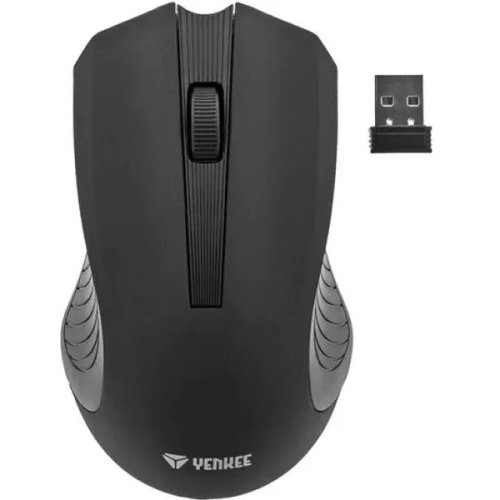 Natec mouse wireless yenkee monaco, usb, 1000 dpi, negru
