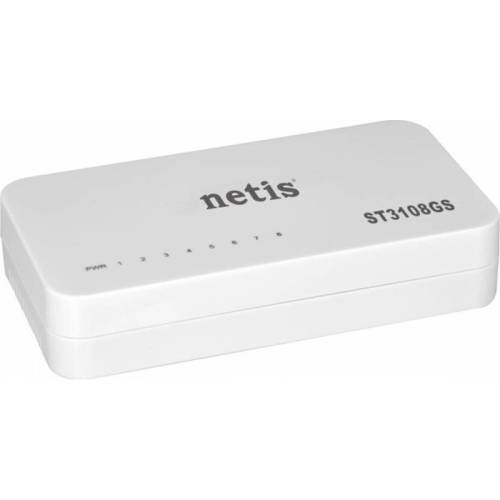 Netis switch netis st3108gs 8 porturi gigabite (10/100/1000mbps)