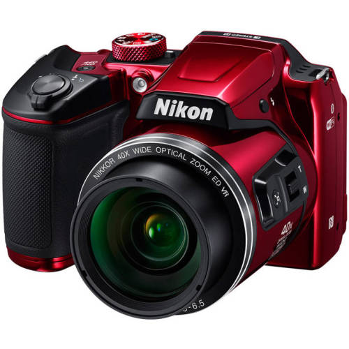 Nikon aparat foto nikon coolpix b500, roşu