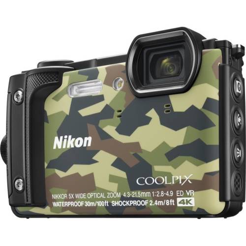 Nikon aparat foto nikon coolpix w300 holiday kit, camuflaj