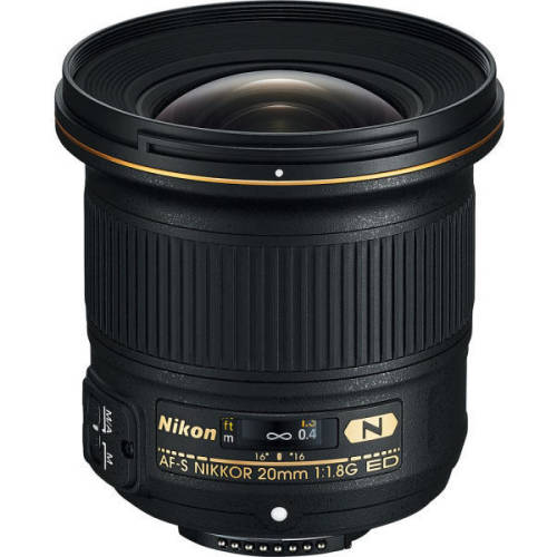 Nikon obiectiv nikon 20/f1.8 af-s ed