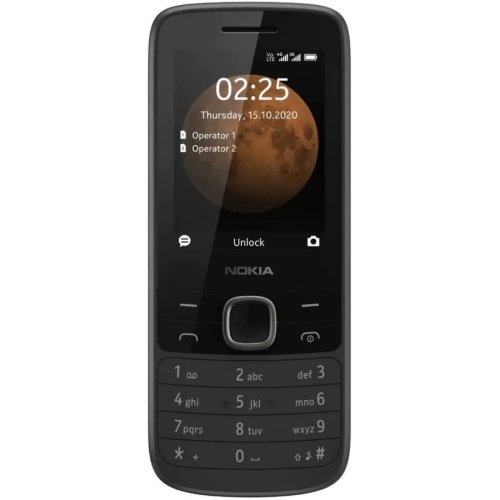 Nokia telefon mobil nokia 225, dual sim, 4g, black