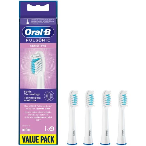 Oral-b cap de periuta de dinti oral-b pulsonic sensitive, 4 buc