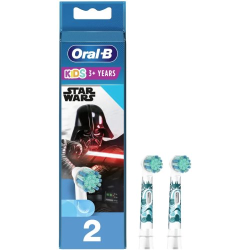 Oral-b cap de rezervă oral-b eb10-2 kids starwars, 2 buc, cu model