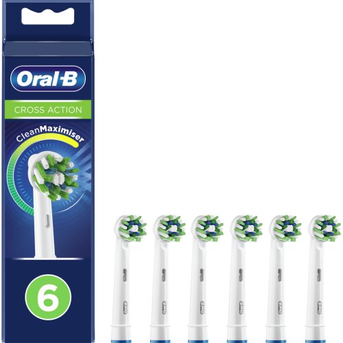 Oral-b rezerve periuta de dinti electrica oral-b eb50-6 crossaction, 6 buc