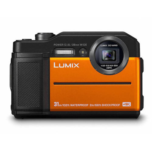 Panasonic aparat foto panasonic dmc-ft7, portocaliu