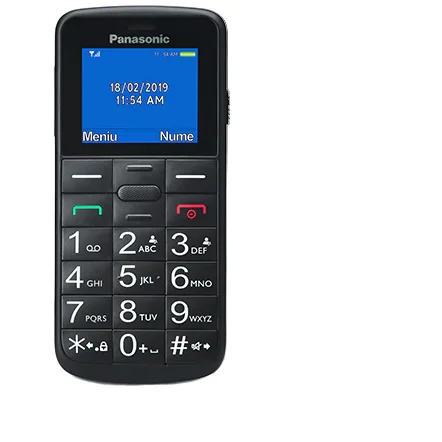 Panasonic telefon mobil panasonic kx-tu110, black