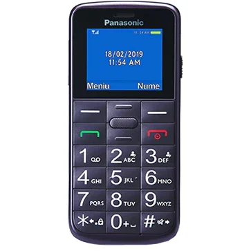 Panasonic telefon mobil panasonic kx-tu110exv, dual sim, violet