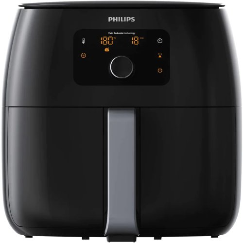 Philips friteuza fara ulei philips airfryer xxl hd9650/90, tehnologie twin turbostar, 1.4 kg, display digital, negru