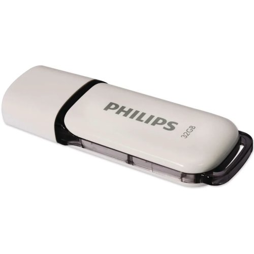Philips memorie usb philips 32 gb snow edition, fm032fd70b, usb 2.0, gri