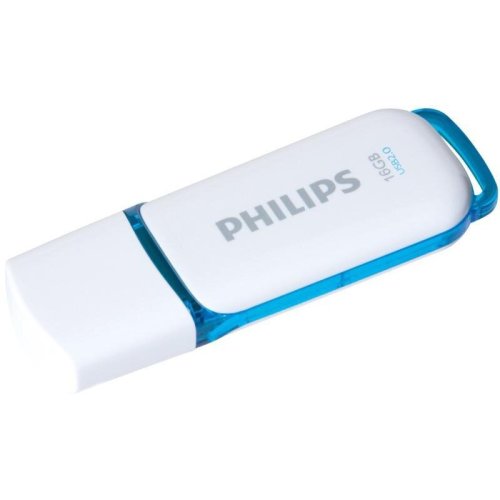Philips memorie usb philips snow edition 16gb usb 2.0 white blue