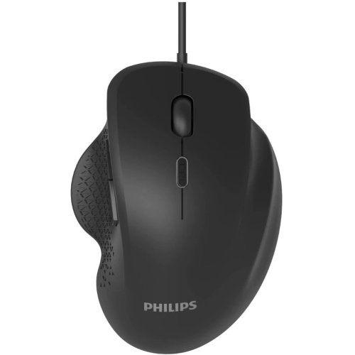 Philips mouse philips, design ergonomic, 3200dpi, negru