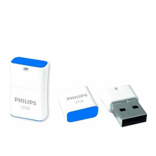 Philips philips usb 2.0 16gb pico edition blue