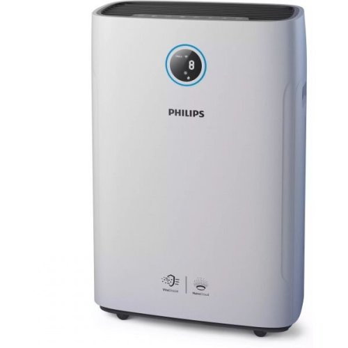 Philips purificator si umidificator 2in1 philips ac2729/13, seria 2000, alb