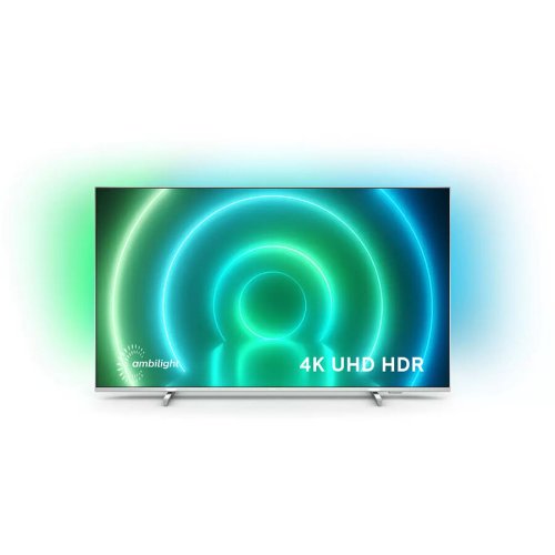Philips televizor philips 70pus7956/12, 177 cm, led, ultra hd 4k, smart tv, ambilight pe 3 laturi, android tv, wifi, ci+