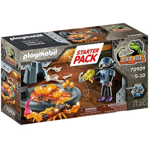 Playmobil playmobil dino rise - lupta impotriva scorpionului de foc