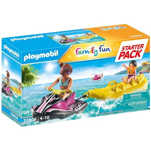 Playmobil playmobil family fun - scuter de apa si barcuta banana