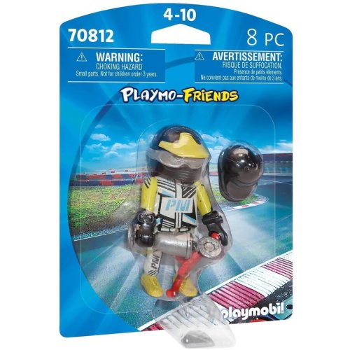 Playmobil playmobil figures - playmo friends, figurina sofer de curse