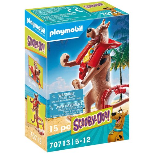 Playmobil playmobil scooby-doo - figurina de colectie, scooby-doo salvamar