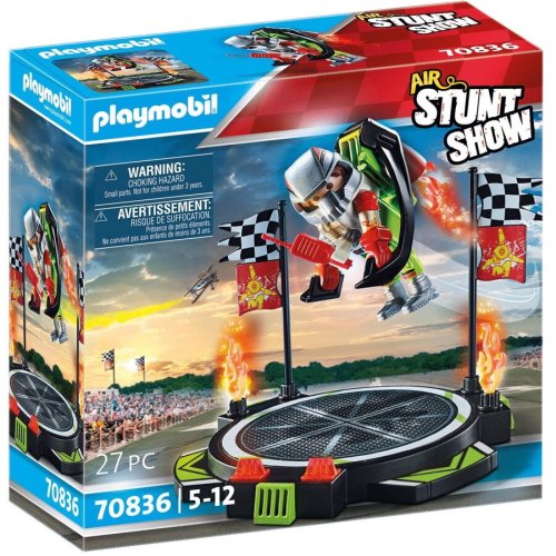 Playmobil playmobil - stunt show - cascador cu jetpack