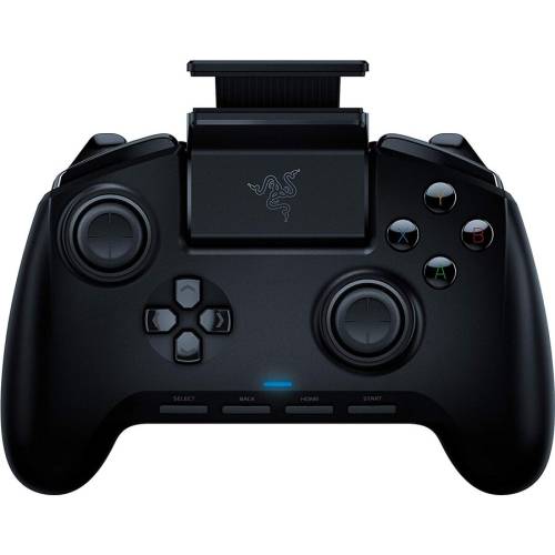 Razer gaming controller razer raiju mobile, wireless and wired control, mobile app for android, adjustable phone mount