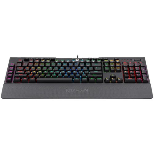 Redragon tastatura gaming mecanica redragon brahma, iluminare rgb, negru